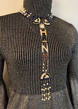 Load image into Gallery viewer, Chanel 2019, 19A Logomania Collection Letters Multicolor Necklace