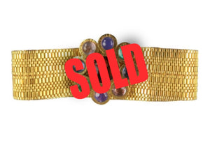Chanel Gold Chain Link Belt/Necklace with Gripoix and Pearl Camelias-Circa  70's at 1stDibs
