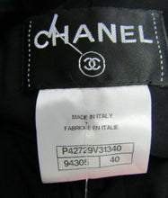 Load image into Gallery viewer, NWT New with Tags Black Chanel Fitted Contour Zip Up Mini Dress FR 40 US 4/6