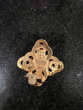 Load image into Gallery viewer, Vintage Chanel 97P 1997 Spring Gold CC Clip on Earrings