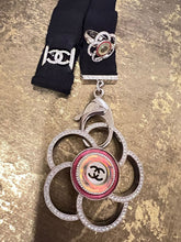 Load image into Gallery viewer, Chanel 17S 2017 Spring Summer Camellia Flower Crystals Ring Size 6 3/4