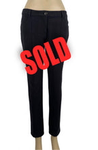 Load image into Gallery viewer, Chanel Black Cotton Low Rider Pant Jeans FR 38 US 4/6