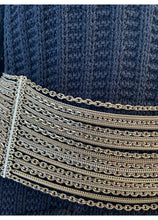 Load image into Gallery viewer, Chanel 07P 2007 Spring Gold Multi Strand Chain Belt Necklace