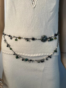 Chanel 11A 2011 Pre-Fall Paris-Byzance Nature Theme Necklace/Belt