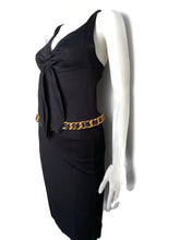 Load image into Gallery viewer, Chanel NWT 10P, 2010 Spring Black Cocktail Dress FR 38 US 4