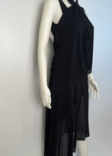 Load image into Gallery viewer, Chanel 02C 2002 Cruise Resort 2 pc Black Dress FR 38 US 4/6
