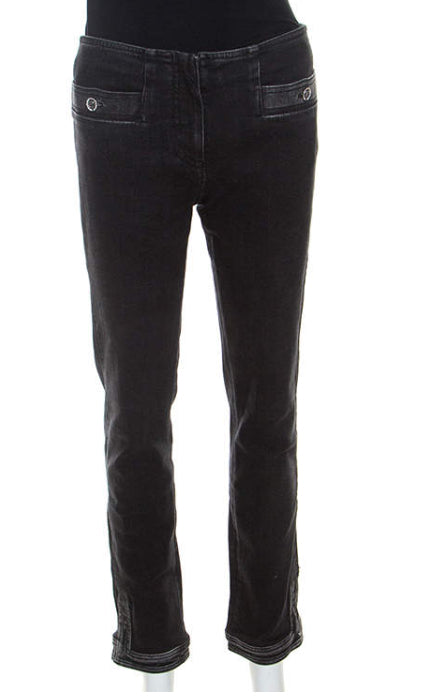 Chanel Low-Rise Skinny Jeans