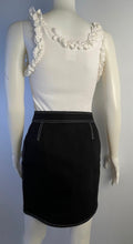 Load image into Gallery viewer, Chanel 05C 2005 Cruise Ivory White Cotton Ribbed Camisole Blouse Top FR 40 US 4/6