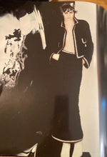 Load image into Gallery viewer, 98A 1998 Fall NWOT Vintage Chanel Black Skirt Suit FR 38