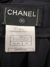 Load image into Gallery viewer, Chanel 03P 2003 Spring Dark Navy Blue Pants Trousers FR 46 US 12/14