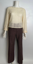 Load image into Gallery viewer, Chanel 05A 2005 Fall Tiny Pink Black Checks Pants Trousers FR 34 US 2/4