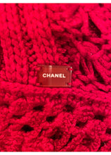 Load image into Gallery viewer, Chanel 04P 2004 Spring Red Cardigan FR 38 US 4/6/8