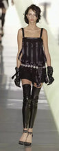 Load image into Gallery viewer, Vintage Chanel 03A, 2003 Fall Snap Collection Black Mini Dress Top Tunic FR 38 US 2/4