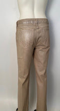Load image into Gallery viewer, Chanel 09P, 2009 Spring Light Gold Straight Leg Jeans Pants FR 38 US 6/8