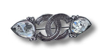 Load image into Gallery viewer, Chanel 15K 2015 Oblong Crystal CC Pin Brooch
