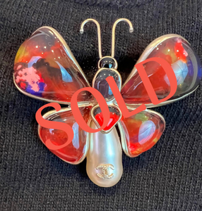 Rare Chanel Butterfly 15P 2015 Spring Brooch Pin – HelensChanel