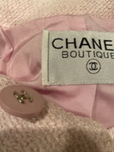 Load image into Gallery viewer, 1990’s Vintage Chanel Boutique pastel pink lilac coat jacket US 4/6/8