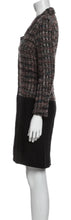 Load image into Gallery viewer, Vintage Chanel 98A, 1998 Fall Boucle Black/Pink Dress FR 38