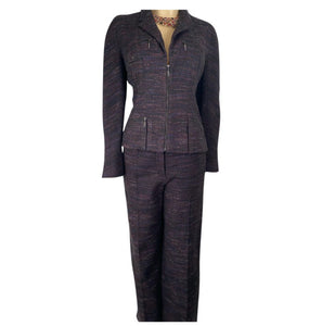 Chanel 2021 Tweed Pattern Cape - Metallic Coats, Clothing - CHA950941