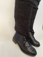 Load image into Gallery viewer, Chanel 11A, 2011 Fall Runway Black Leather Boots EU 39 US 8.5/9