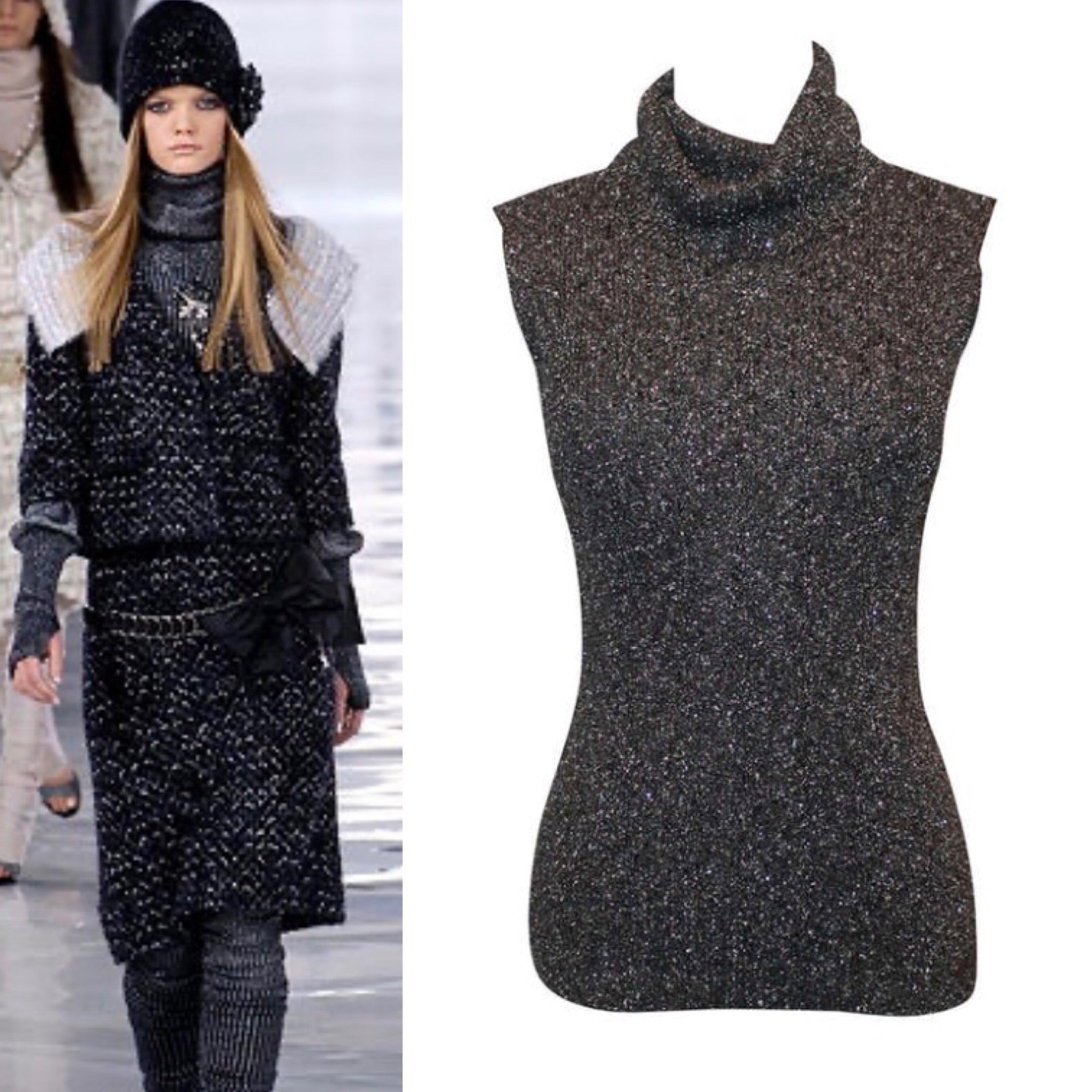 Chanel Knit sweater(Gray)