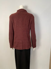 Load image into Gallery viewer, Vintage Chanel 98A, 1998 Fall Maroon Jacket FR 40 US 6/8