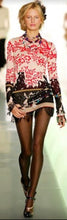 Load image into Gallery viewer, Rare Vintage Chanel 03A, 2003 Fall Fringe Tassels Floral Skirt FR 38
