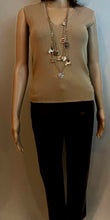 Load image into Gallery viewer, Chanel 10P 2010 Spring Coco Motorcycle Hearts Gold Chain Link Layered Belt/Necklace