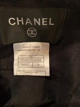 Load image into Gallery viewer, Vintage Chanel 00C, 2000 Cruise Resort Black Linen Dress FR 36 US 2
