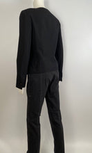 Load image into Gallery viewer, Chanel 2016 Paris-Rome Metiers D’ Art Runway Skinny Black Denim Jeans Pants FR 38 US 4