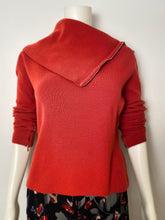 Load image into Gallery viewer, Chanel Identification 00A 2000 Fall Autumn Rust turtleneck Cashmere Sweater Top FR 40 US 4