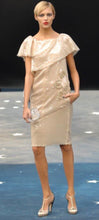 Load image into Gallery viewer, Chanel 08P 2008 Spring Beige Sequin Cocktail Dress FR 36 US 4