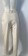 Load image into Gallery viewer, 1997 E97, Chanel Vintage White Cotton Pants -lace up ankles-FR 44 US 8/10